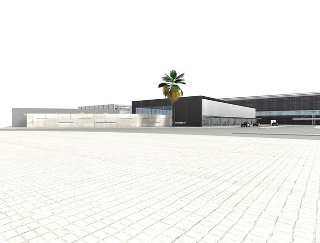Infograf&iacute;a de la ampliaci&oacute;n de la terminal C del aeropuerto del Prat (AENA)