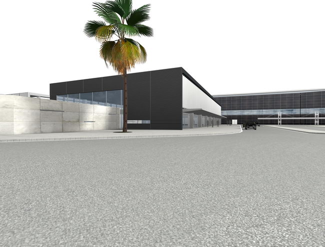 Infograf&iacute;a de la ampliaci&oacute;n de la terminal C del aeropuerto del Prat (AENA)