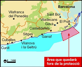 La costa del Prat no quedar&agrave; dins de la xarxa Natura 2000