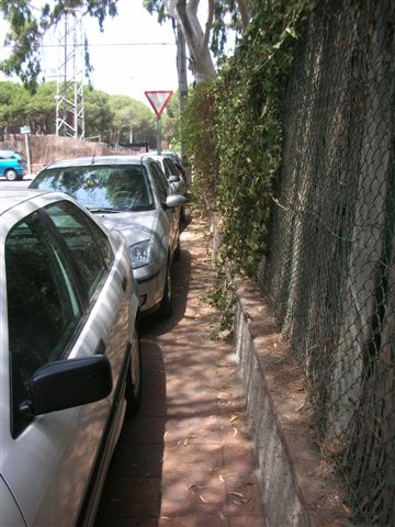 Fotografia del carrer Llan�� de Gav� Mar realitzada l'estiu de l'any 2006