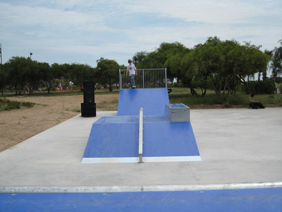 Estrena oficial de la pista d'SKATE de Gav&agrave; Mar amb m&uacute;sica (19 de maig de 2007)