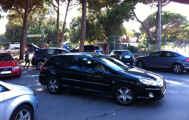 Problemes de mobilitat a l'entorn del Cam� de la Pava de Gav� Mar (16 Setembre 2011)