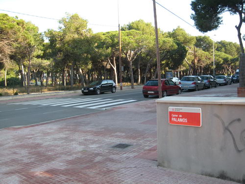 Nous passos de vianants sense rampes a prop de la parada d'autob&uacute;s de l'avinguda d'Europa de Gav&agrave; Mar que no en tenia cap a prop (Gener de 2008)