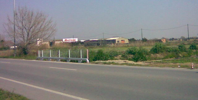 Nova barana i protecci&oacute; en el pont d'una corredora del delta del Llobregat a Gav&agrave; Mar (14 de Mar&ccedil; de 2009)