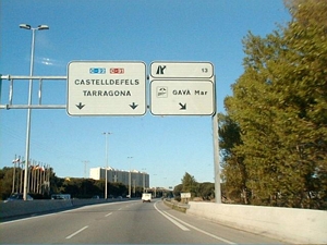Cartel de la nueva salida: GAV&Agrave; MAR
