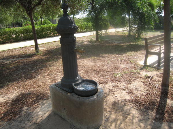 Font del parc infantil del Centre C&iacute;vic de Gav&agrave; Mar