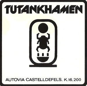 Posavaso de la discoteca Tutanhhamen (Tutan) de Gav� Mar