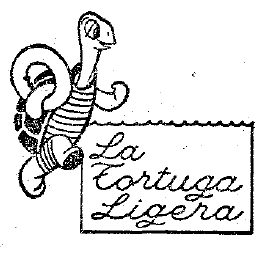 Logotip inicial dels banys 'La Tortuga Ligera' de Gav� Mar