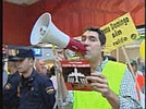 Manifestaci&oacute; a Barajas (8 d'octubre de 2005)